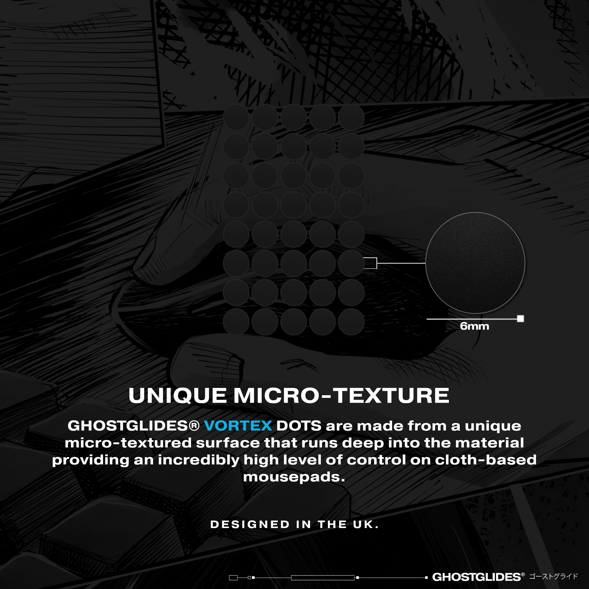 EDGERUNNER VORTEX CLOTH-CONTROL UNIVERSAL DOTS – ghostglides