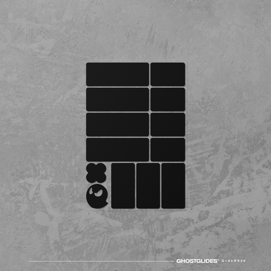 GHOSTGRIPS BLACK HEAVY V2